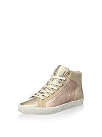 Crime London Zapatillas abotinadas (Beige / Oro)