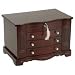 Jewelry : Rita Jewelry Box (Cherry Finish) (13