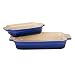 Le Creuset  1-1/4-Quart Rectangular Bakers with Bonus Baker