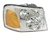 Light - Headlight For: 2002-2003-2004-2005 Chevy/GMC Envoy Complete New Aftermarket O...