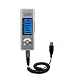 Coiled Power Hot Sync and Charge USB Data Cable w/ Tip Exchange for the Cowon iAudio U2 - Gomadic Brand