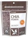 Navitas Naturals Chia Seeds Aztec Superfood, 16 Ounce Pouch (Pack of 2)