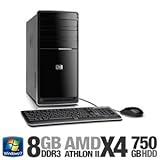 HP Pavilion p6331p Tower - 1 x Athlon II X4 630 / 2.8 GHz - RAM 8 GB - HDD  ....