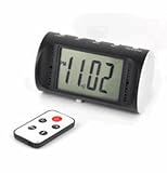 8GB Alarm Spy Clock Nanny Camera Video Recorder DVR - 1280 x 960 HD Quality (BLACK)