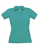 POLOSHIRT DAMEN TURQUOISE, turquoise - 