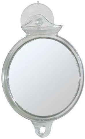 6" Fog-free Shower Mirror w/ Suction Cup New