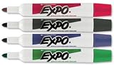 Expo Dry-Erase Bullet-Tip Markers in 4 Colors - 3 Sets