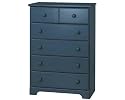 Summer Breeze Blueberry 5-Drawer Chest - South Shore 3294-035 Chest