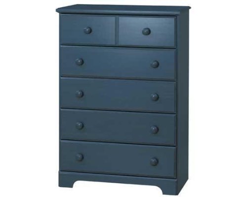 Summer Breeze Blueberry 5-Drawer Chest - South Shore 3294-035 Chest