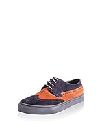 Reprise Zapatos de cordones Sneaker (Brandy / Azul Oscuro)