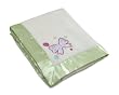 NoJo Ladybug Lullaby Applique Coral Fleece Blanket