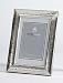 5X7 SCROLL PHOTO FRAME - 5X7 ROLL FORM SCROLL DESIGN SILVER PLATED PICTURE FRAME - frame
