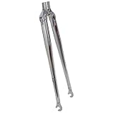 Origin8 Cro-Mo Lite Road Fork - 700C, 1-1/8, 300mm Threadless, Chrome