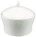 Nikko Ceramics Blanc Fleur Sugar & Lid