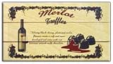 Merlot Wine Truffles with Milk Chocolate 12ct.