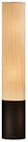 Kenroy Homes Ellipse Table Lamp with Bronze Finish and a Oval Natural Fiber Shade