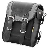 WILLIE & MAX GRAY THUNDER BRAIDED SISSY BAR BAG