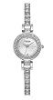 Caravelle by Bulova Women's Crystal Accented Silver Dial Watch #43L008