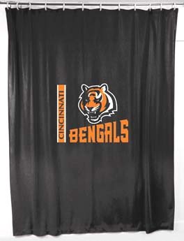 Cincinnati Bengals Shower Curtain