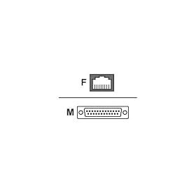 Digi Intl. RJ45/DB25 MALE ADAPTER-DCE ( 76000451 )