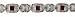 STERLING SILVER MARCASITE BRACELET