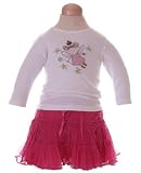 : Mimi & Maggie 2pc Angel Princess Tee & Pink Twirl Skirt Set