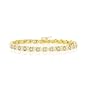 STUNNING XO 14K GOLD TENNIS BRACELET