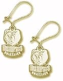 Memphis Grizzlies 14K Gold Dangle Earrings