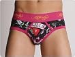 Ed Hardy Love Kills Slowly Hip Brief