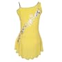 Girl Skating Suits Dress (Yellow)
