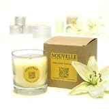 Nouvelle Large Signature Glass Boxed Candle 11 Oz,Morning Glory & Gard