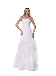 Sleeveless Sweetheart  Belted Satin/Tulle Evening Dress  With Ruffles