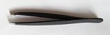 MoYou Manicure / Eyebrow Black Tweezers in a plastic tube