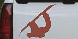 Snowboarding Sports Car Window Wall Laptop Decal Sticker -- Brown 5in X 4.6in