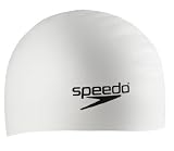  : Speedo Silicone Long Hair Swim Cap (Silver)