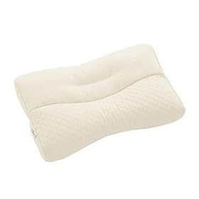 【クリックで詳細表示】西川産業 医師がすすめる健康枕 肩楽寝 クリーム 低め～普通 (標準タイプ) 50X40cm RCA5559240-C