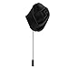 Men Lapel Flower Brooch Boutonniere Tuxedo Stick Pin Black