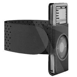 Childrens Toyshop  Electronics : U-Bop SportsGrip Armband Holder for Apple iPod Nano 1st & 2nd Generation , Black