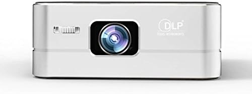 Juneto Portable Mini Led Projector DLP 854x480 Bluetooth HDMI Support Miracast Airplay DLNA for Ios Android Phone Silver