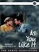 As You Like It: Shakespeare at Stratford Series