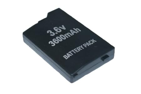 PSP Classic Fat 1000 1004 Akku 3600MAH für 1.Generation Battery Pack - RBrothersTechnologie