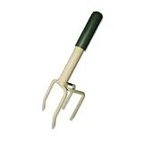 Bully Tools 92150 L Dirt Ripper Jr All Steel 3 Tine Hand Cultiv