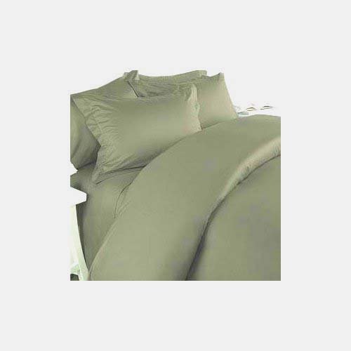 MARRIKAS (TM) 530TC Egyptian Cotton DUAL SPLIT KING Sheet Set SOLID SAGE