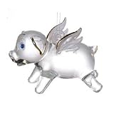 Flying Pig Collectible Animal Decoration Design Ornament Statue Model
