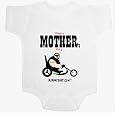Mother's Day Biker Baby Ultrasoft Onesie