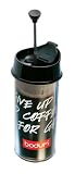 Bodum 16-Ounce Travel Coffee Press and Tea Maker, Clear