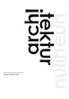Jahrbuch Architektur 2009: Technische Universit�t Braunschweig