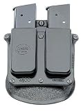 Double Magazine Pouch, Paddle, Single Stack, .45