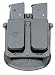 Double Magazine Pouch, Paddle, Single Stack, .45