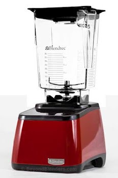 Blendtec Designer Series Blender with Wildside Jar Package - RED